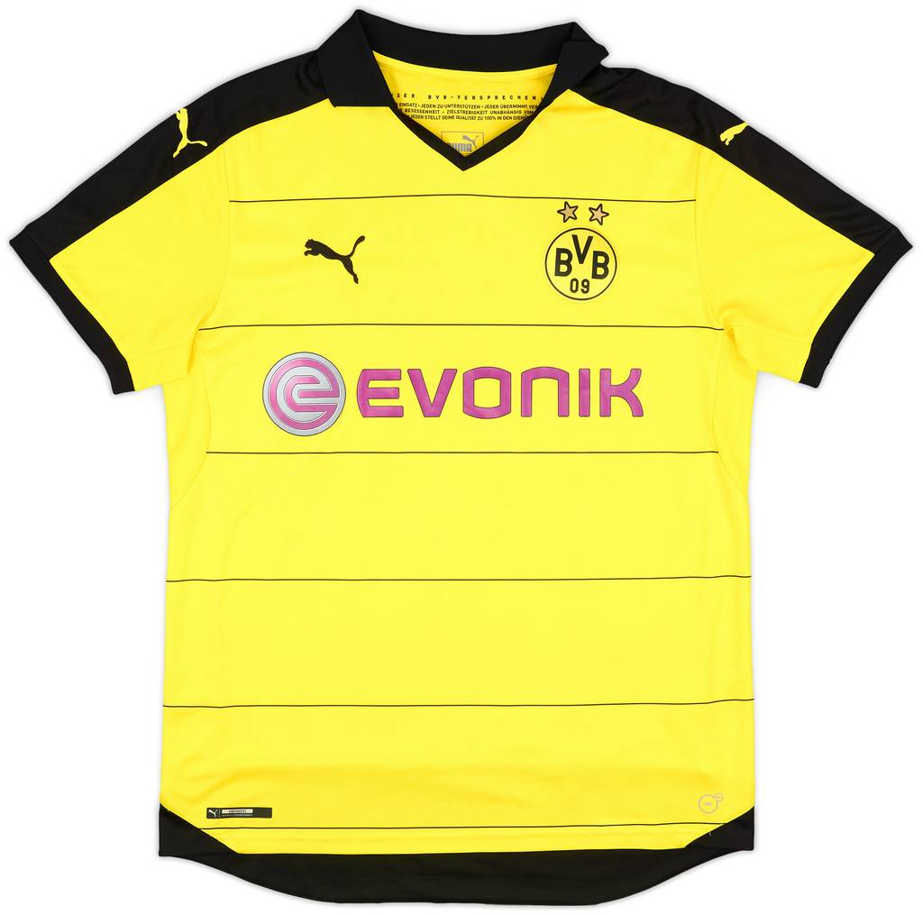 2015-16 Borussia Dortmund Home Shirt - 7/10 - (L)