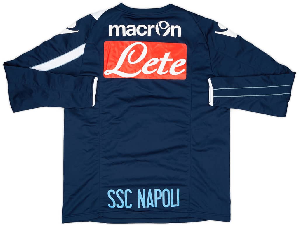 2011-12 Napoli Macron Sweat Top - 6/10 - (L)