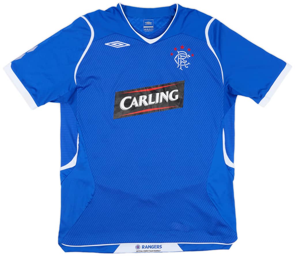 2008-09 Rangers Home Shirt - 6/10 - (L)