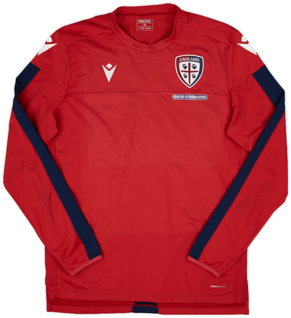 2019-20 Cagliari Macron Drill Top - 7/10 - (XL)