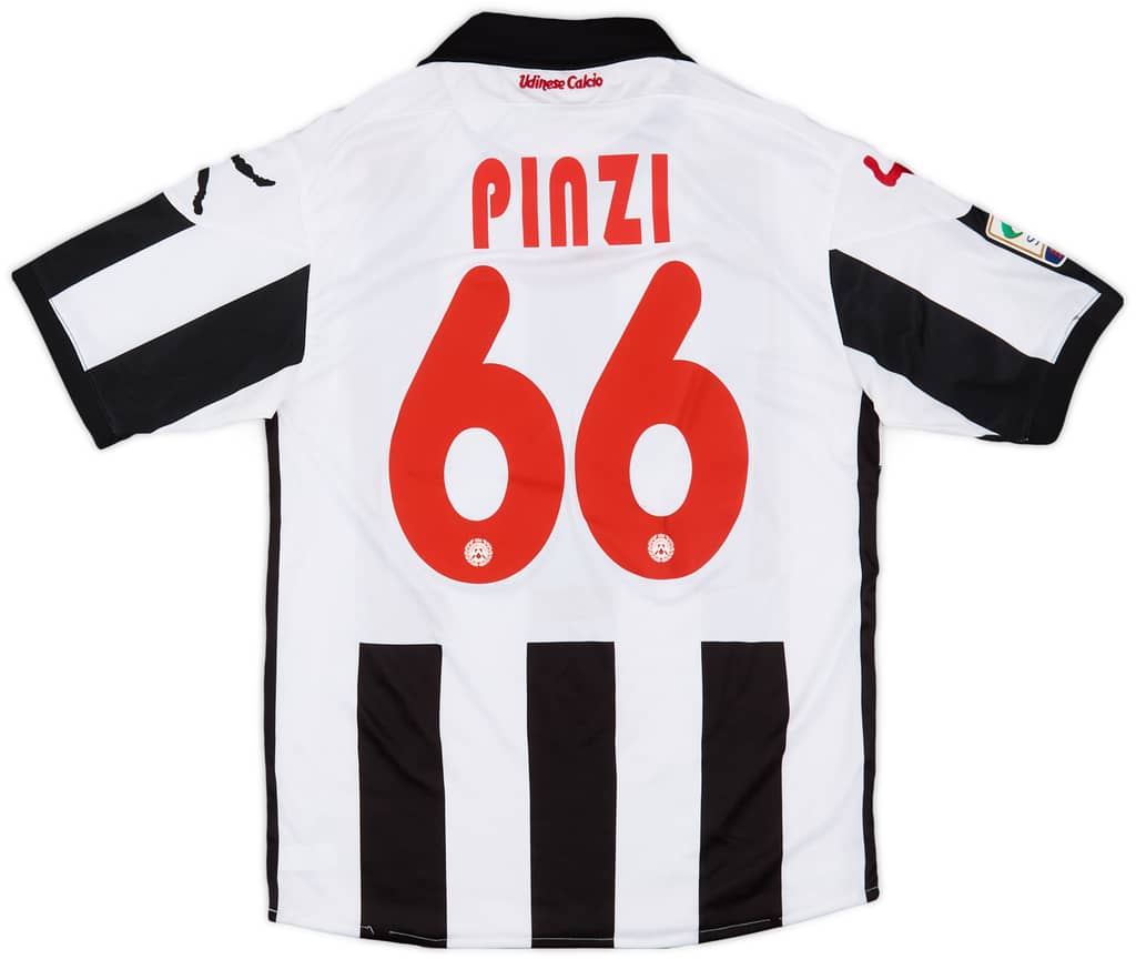 2012-13 Udinese Match Issue Home Shirt Pinzi #66