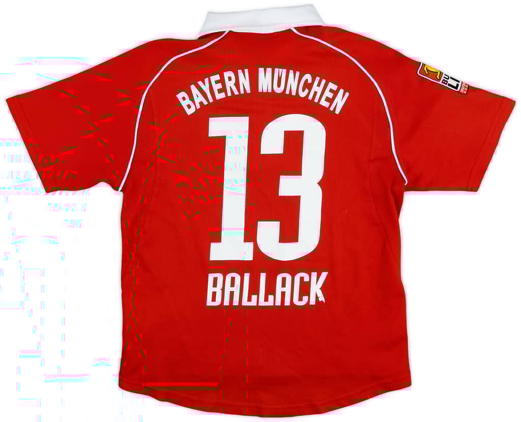 2005-06 Bayern Munich Home Shirt Ballack #13 - 6/10 - (M.Boys)