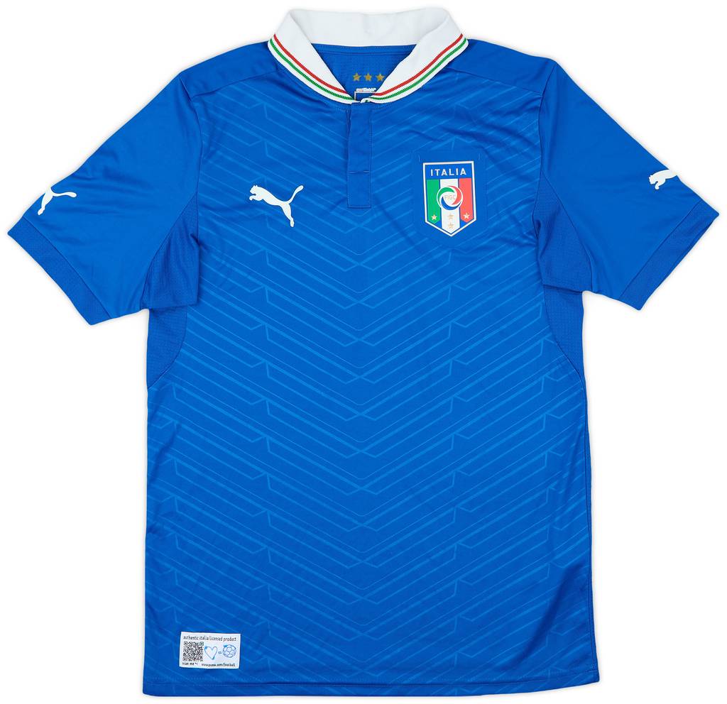 2012-13 Italy Home Shirt - 6/10 - (S)