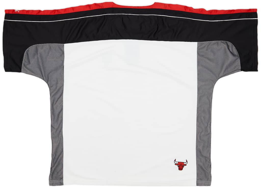 1990s Chicago Bulls Starter 1/4 Zip Shooting Shirt - 8/10 - (L)