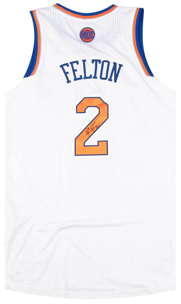 2012-14 Authentic Signed New York Knicks Felton #2 adidas Jersey (Home) XL