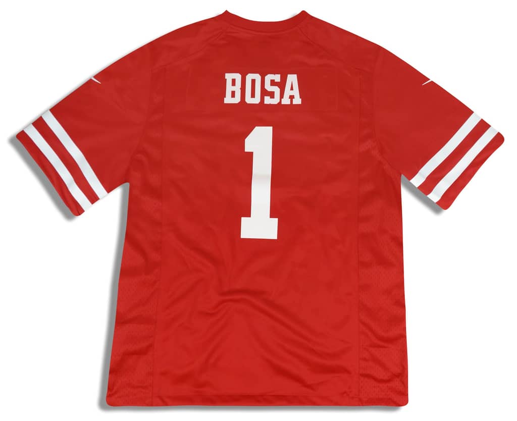 2019 San Francisco 49ers Bosa #1 Nike Game Jersey (Home) L - W/Tags
