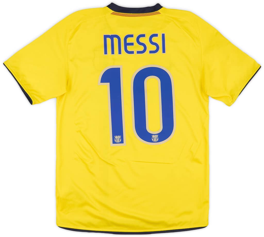 2008-10 Barcelona Away Shirt Messi #10 - 8/10 - (S)