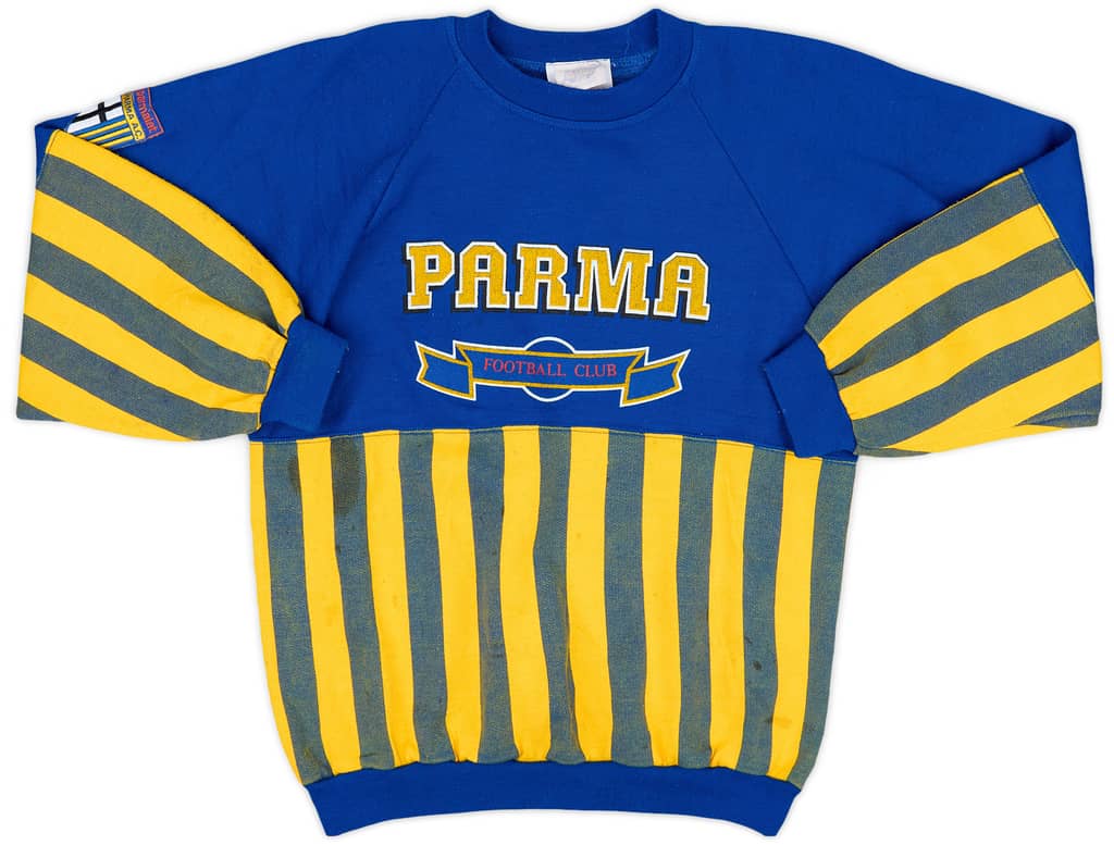 1990-91 Parma Le Felpe dei Grandi Club Sweat Top - 5/10 - (S)