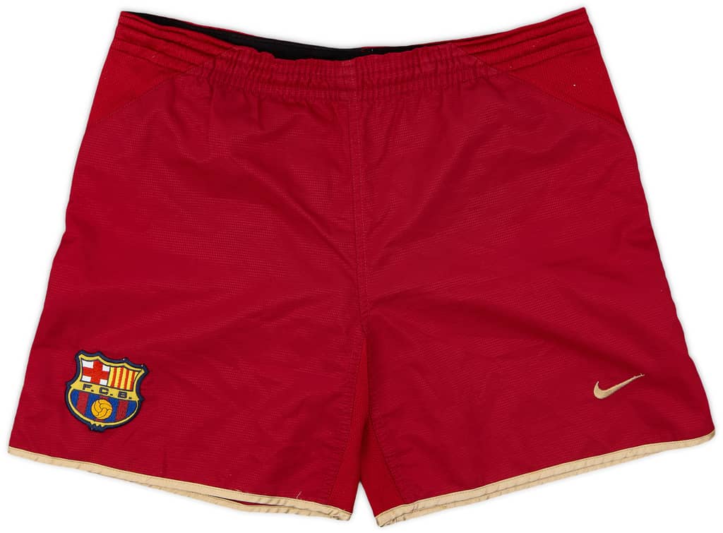 2001-02 Barcelona Nike Training Shorts - 5/10 - (S)