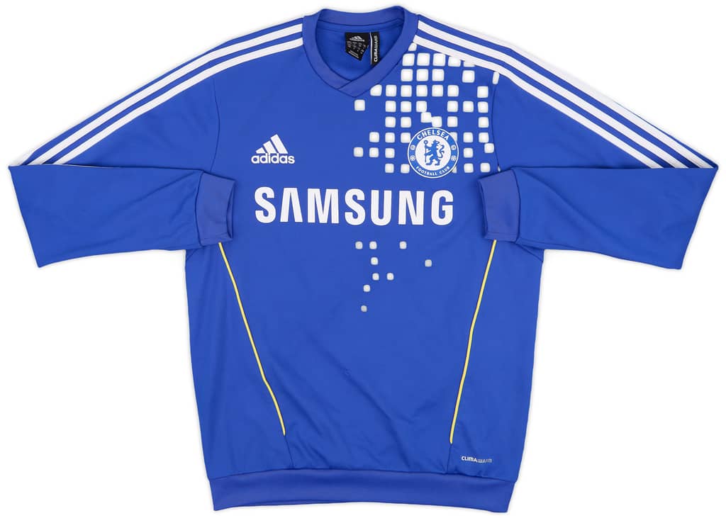 2011-12 Chelsea adidas Sweat Top - 9/10 - (S)
