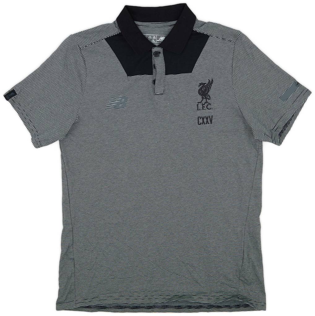2019-20 Liverpool New Balance Polo Shirt - 9/10 - (XL.Boys)