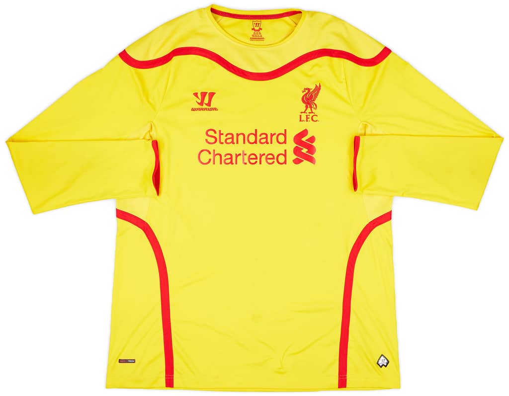 2014-15 Liverpool Away L/S Shirt Sturridge #15 - 6/10 - (XXL)