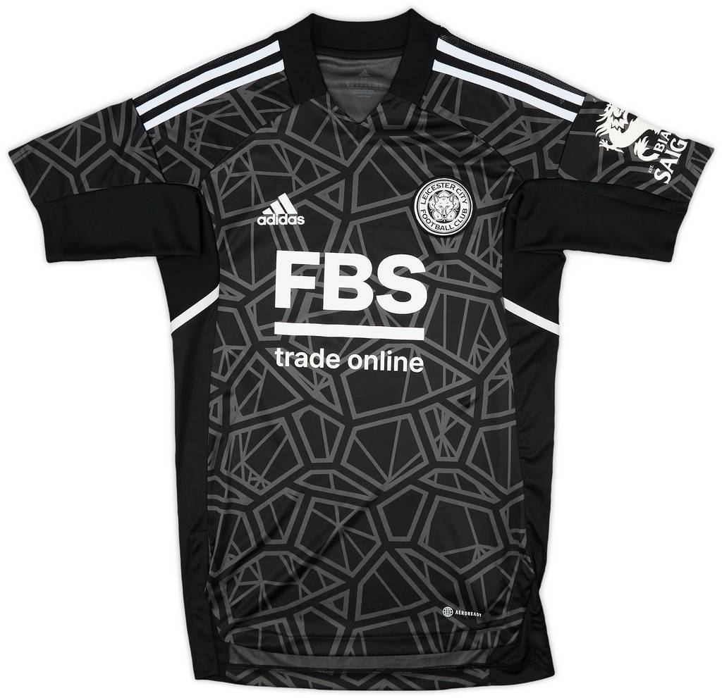 2022-23 Leicester GK S/S Shirt - 9/10 - (XS)