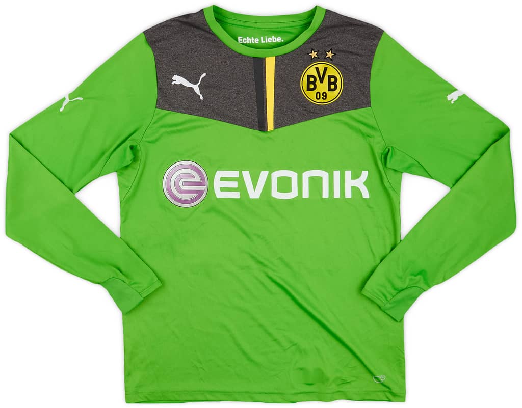 2013-14 Borussia Dortmund GK Shirt Weidenfeller #1 - 8/10 - (XL.Boys)