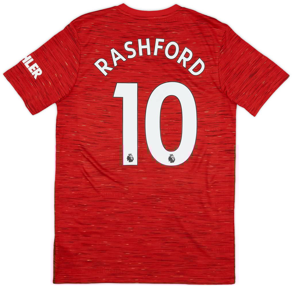 2020-21 Manchester United Home Shirt Rashford #10 - 5/10 - (M)