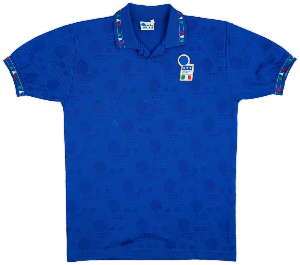 1994 Italy Home Shirt #10 - 6/10 - (M)