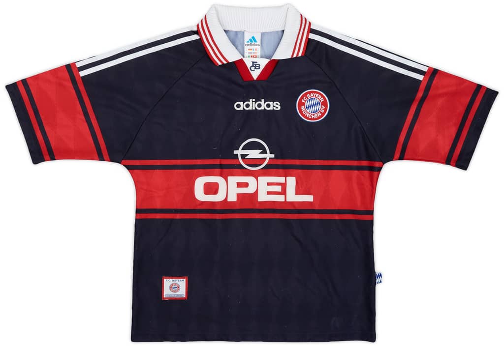 1997-99 Bayern Munich Home Shirt - 8/10 - (Y)
