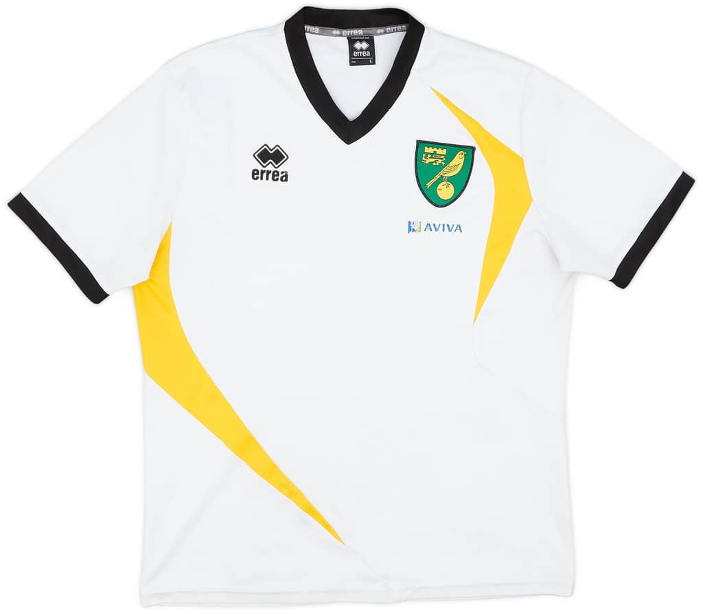 2013-14 Norwich Errea Training Shirt - 6/10 - (L)