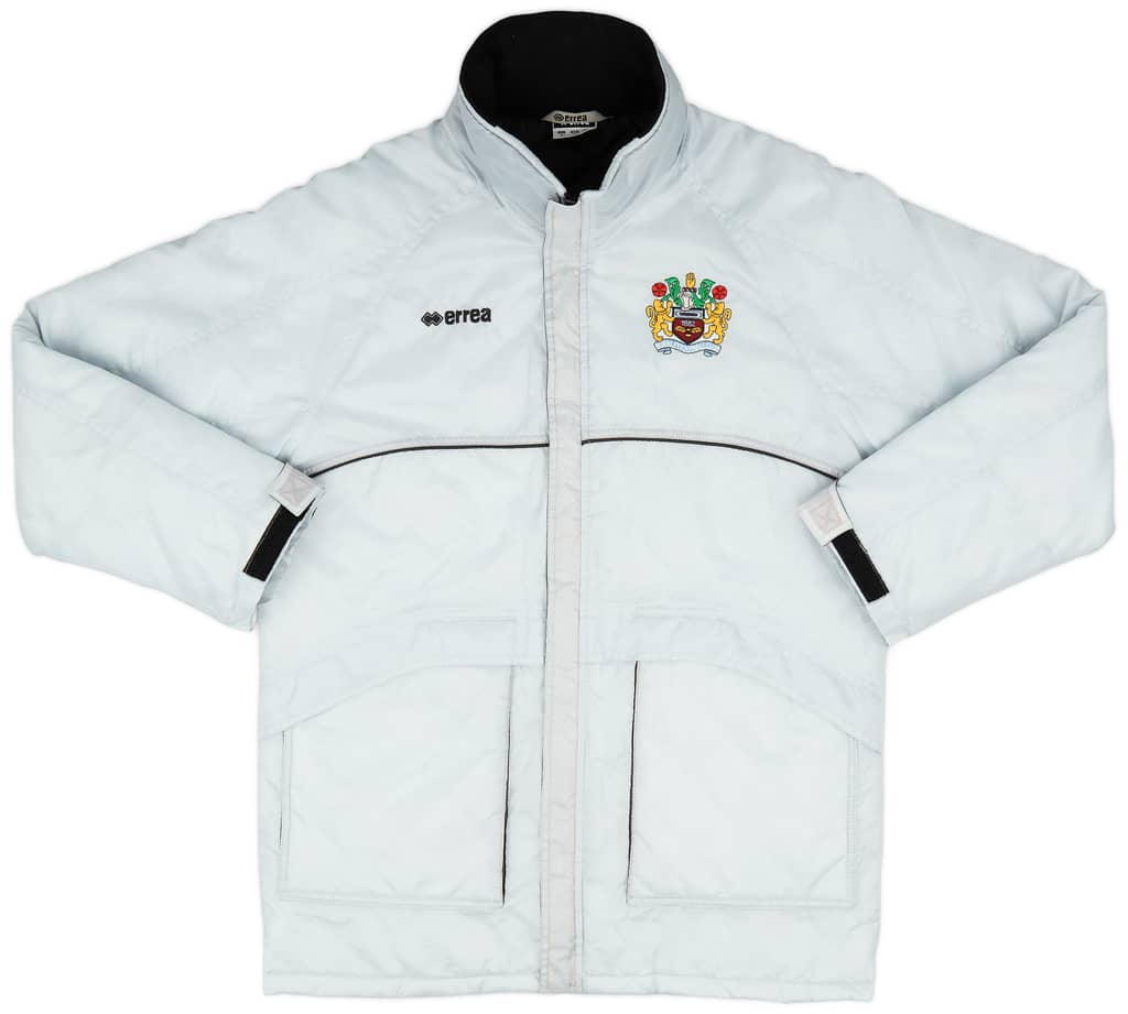 2007-08 Burnley Errea Padded Bench Coat - 6/10 - (S)