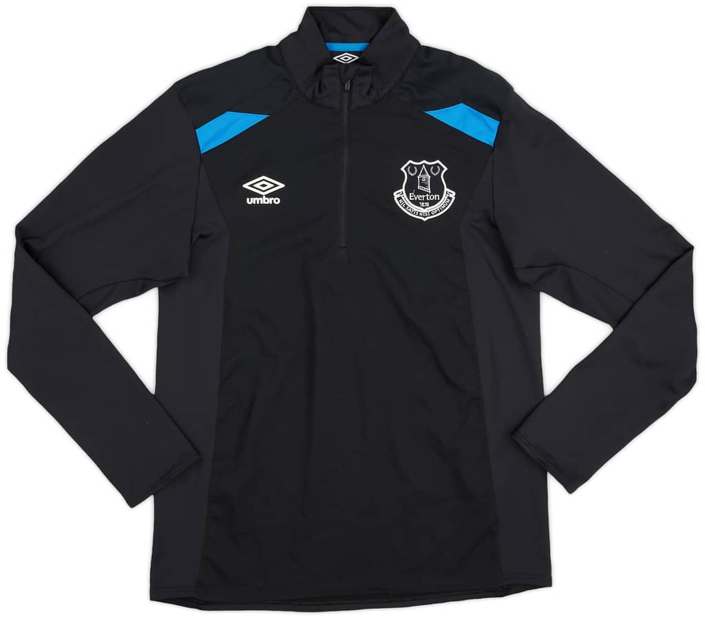 2017-18 Everton Umbro 1/4 Zip Training Top - 9/10 - (M)