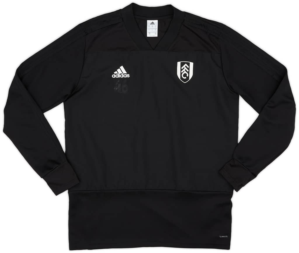 2017-18 Fulham Player Issue adidas Training Top #46 - 7/10 - (L)