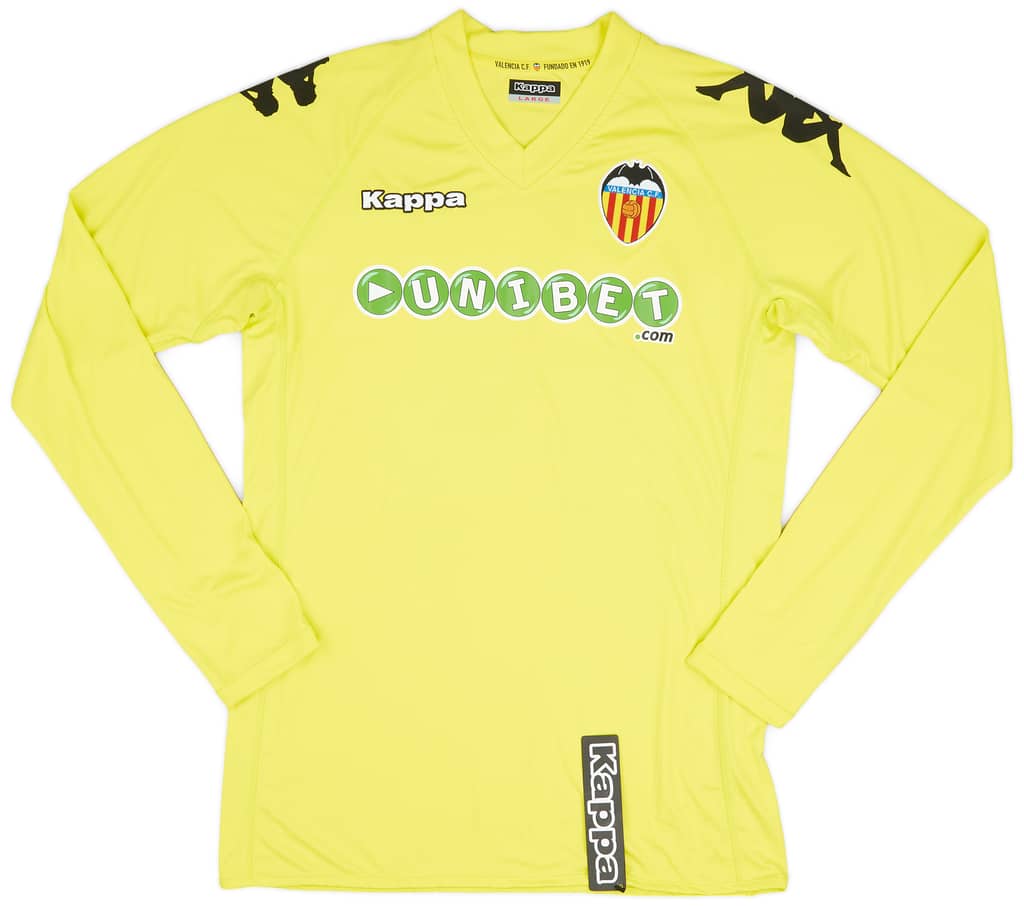 2010-11 Valencia GK Shirt #13 (Guaita) (L)