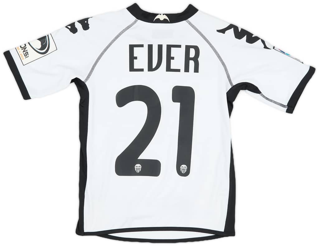 2010-11 Valencia Home Shirt Ever #21 (M.Boys)