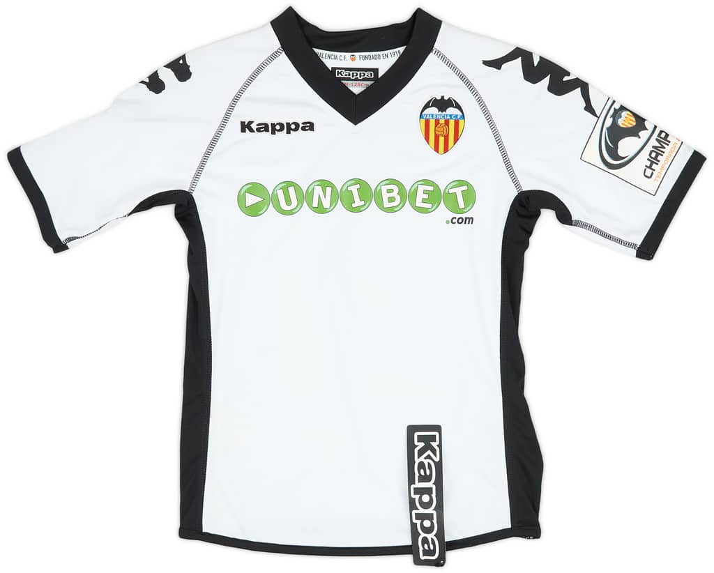 2010-11 Valencia Home Shirt Ever #21 (M.Boys)
