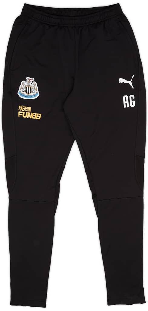 2018-19 Newcastle Staff Issue Puma Track Bottoms - 9/10 - (M)
