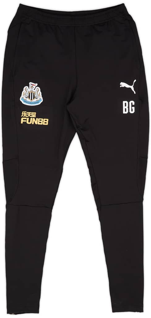2018-19 Newcastle Staff Issue Puma Track Bottoms - 9/10 - (S)