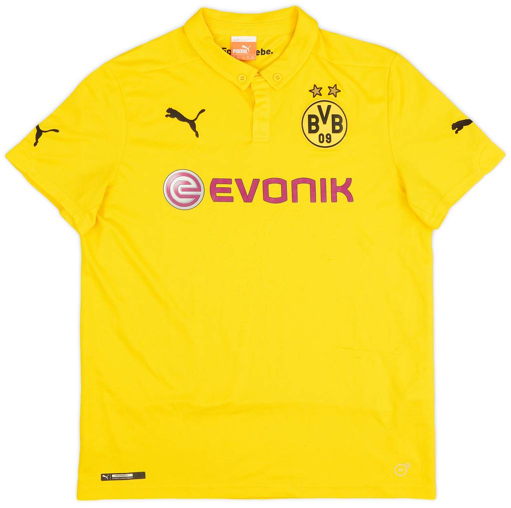 2014-15 Dortmund CL Home Shirt - 6/10 - (XL.Boys)