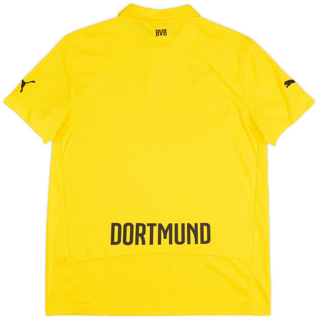 2014-15 Dortmund CL Home Shirt - 6/10 - (XL.Boys)