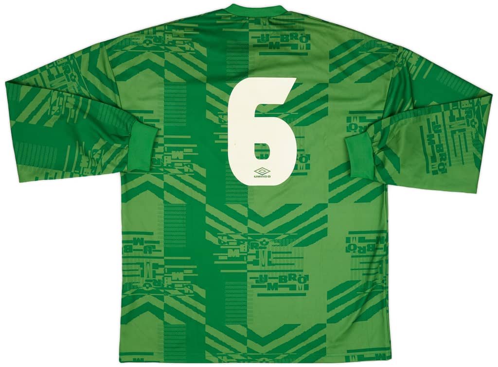 1990s Umbro Template L/S Shirt #6 - 8/10 - (XL)