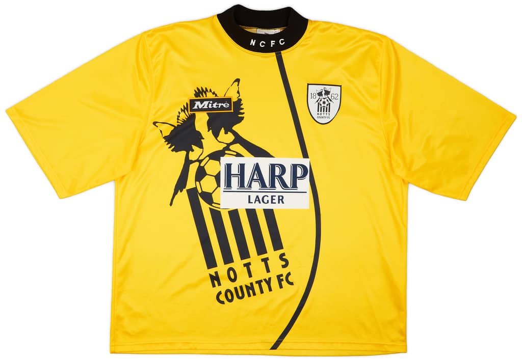 1995-97 Notts County Away Shirt - 8/10 - (XL)