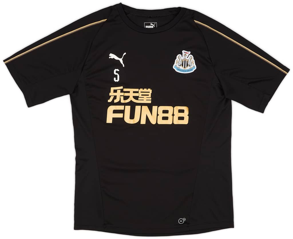 2018-19 Newcastle Player Issue Puma Training Shirt #5 - 9/10 - (L)