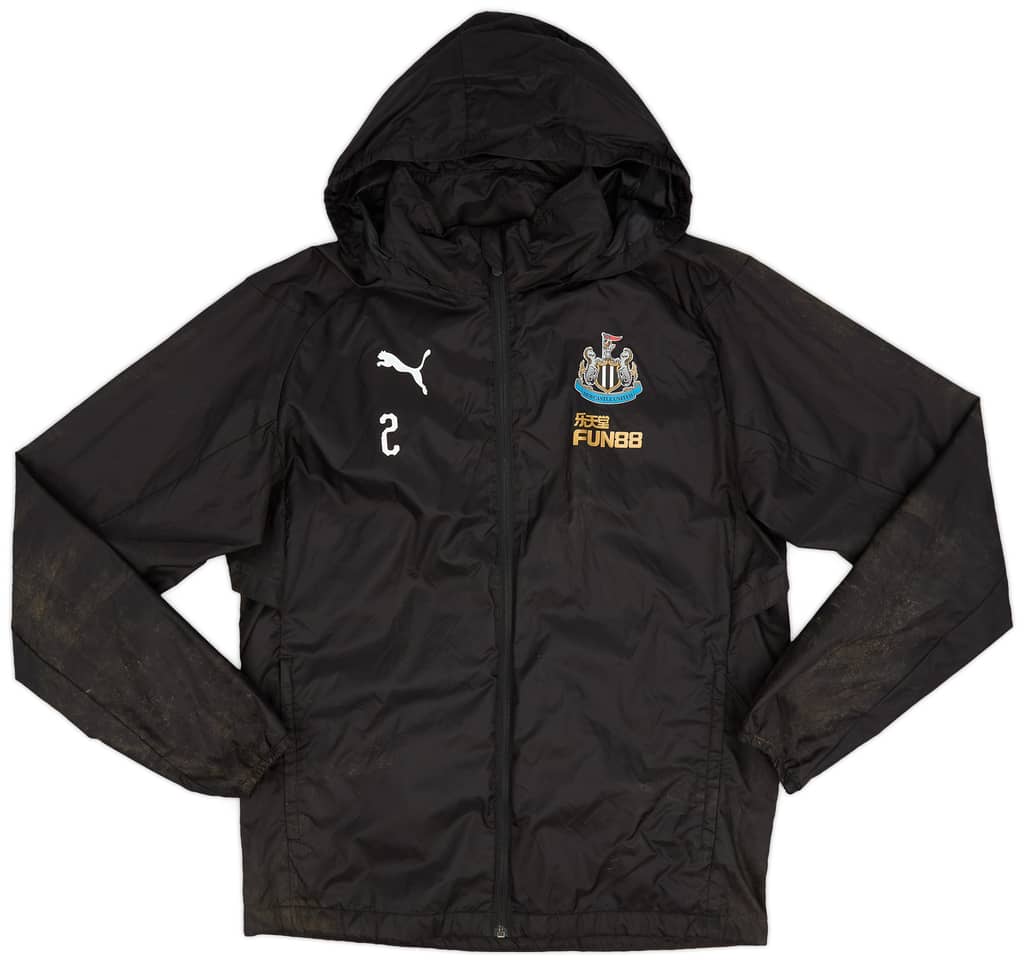 2017-18 Newcastle Player Issue Hooded Rain Jacket #2 - 5/10 - (M)