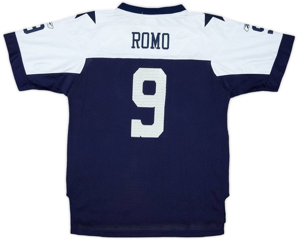 2005-06 Dallas Cowboys Romo #9 Reebok Throwback Jersey - 9/10 - (XL.Boys)