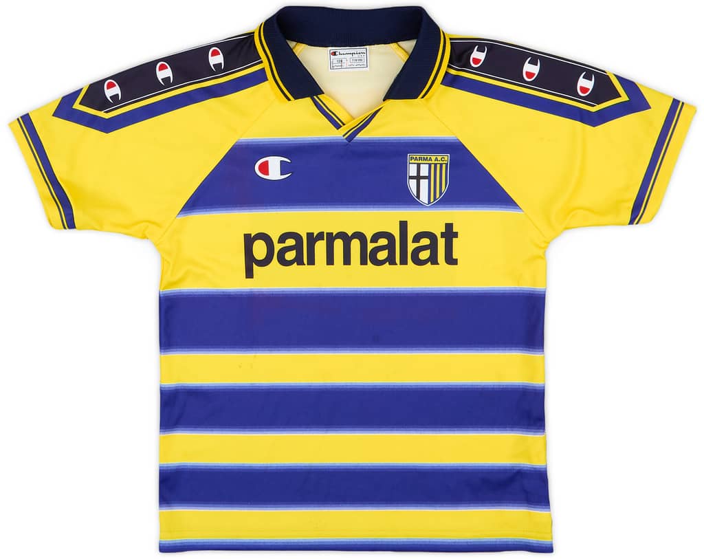 1999-00 Parma Home Shirt - 7/10 - (7-8 Years)