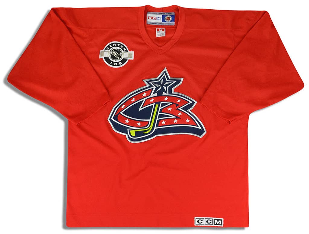 2000-07 Columbus Blue Jackets CCM Center Ice Jersey L