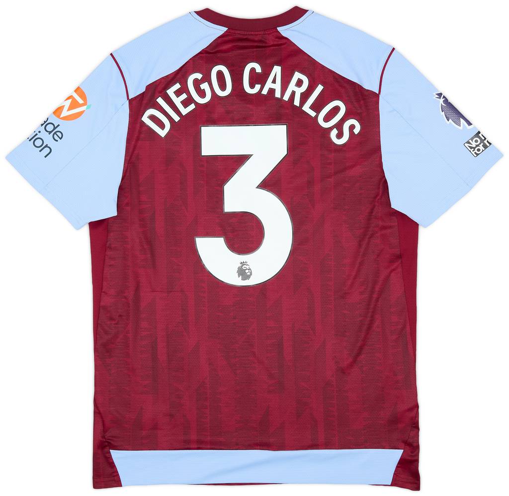 2023-24 Aston Villa Match Issue Diego Carlos #3