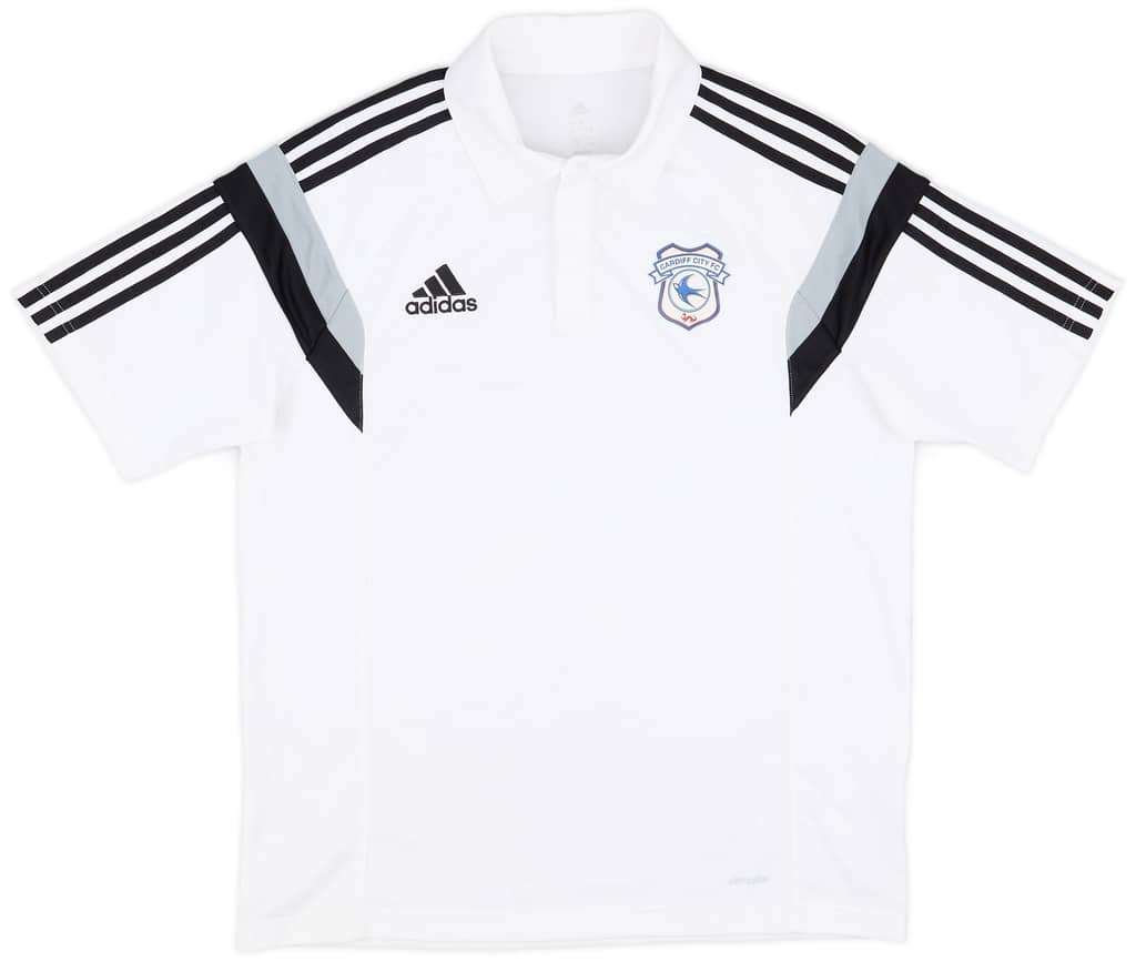 2015-16 Cardiff adidas Polo Shirt - 7/10 - (L)