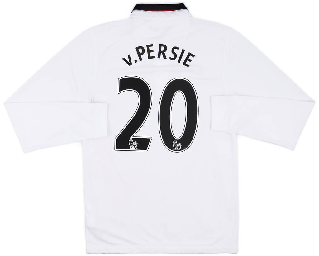 2014-15 Manchester United Away L/S Shirt V.Persie #20 (S)