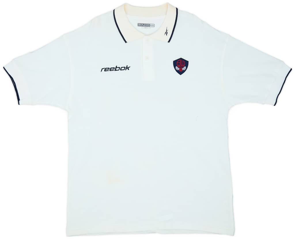 2000-01 Bolton Reebok Polo Shirt - 7/10 - (XL)
