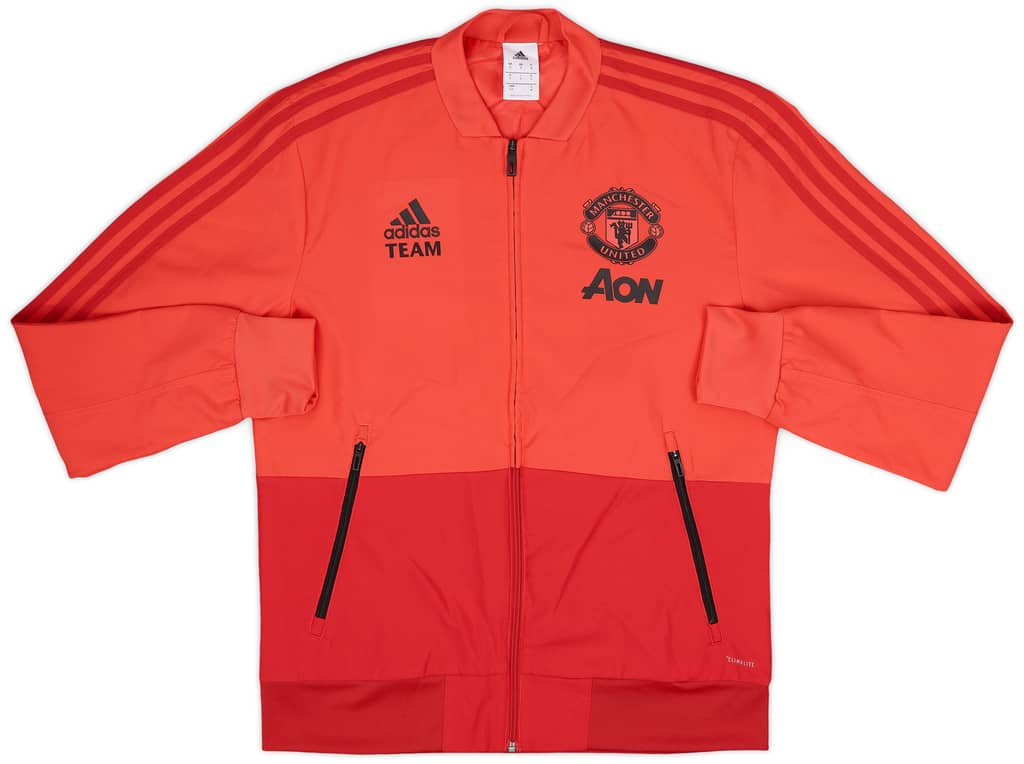 2018-19 Manchester United adidas Track Jacket - 8/10 - (S)