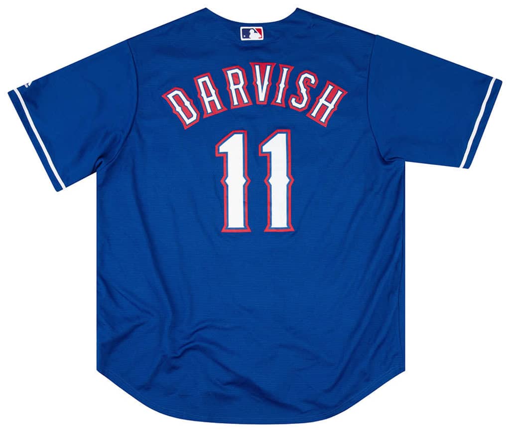 2016-17 Texas Rangers Darvish #11 Majestic Cool Base Jersey (Alternate) XL