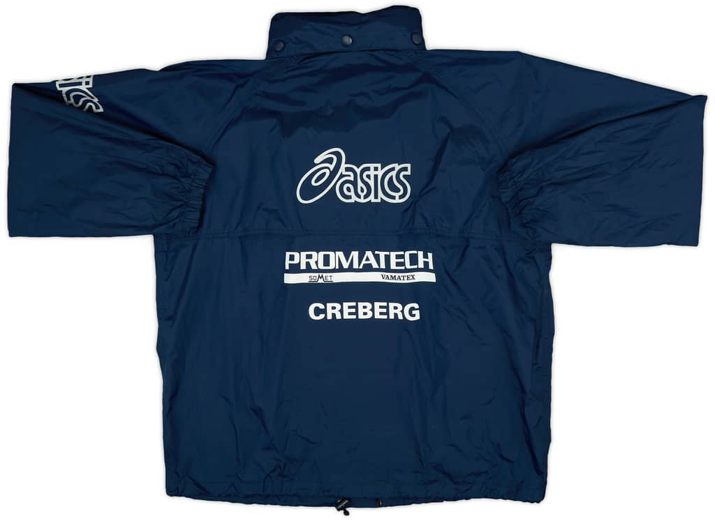 2002-03 Atalanta Asics 1/4 Zip Rain Jacket - 8/10 - (XL)