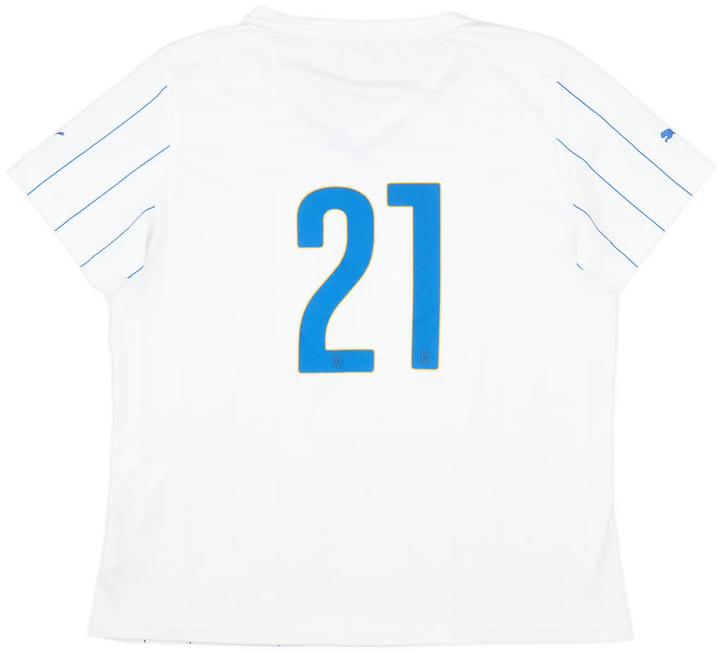 2014-15 Italy Away Shirt #21 - 8/10 - (Women's XL)