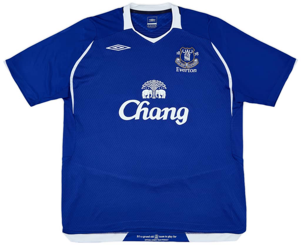 2008-09 Everton Home Shirt Cahill #17 - 8/10 - (S)