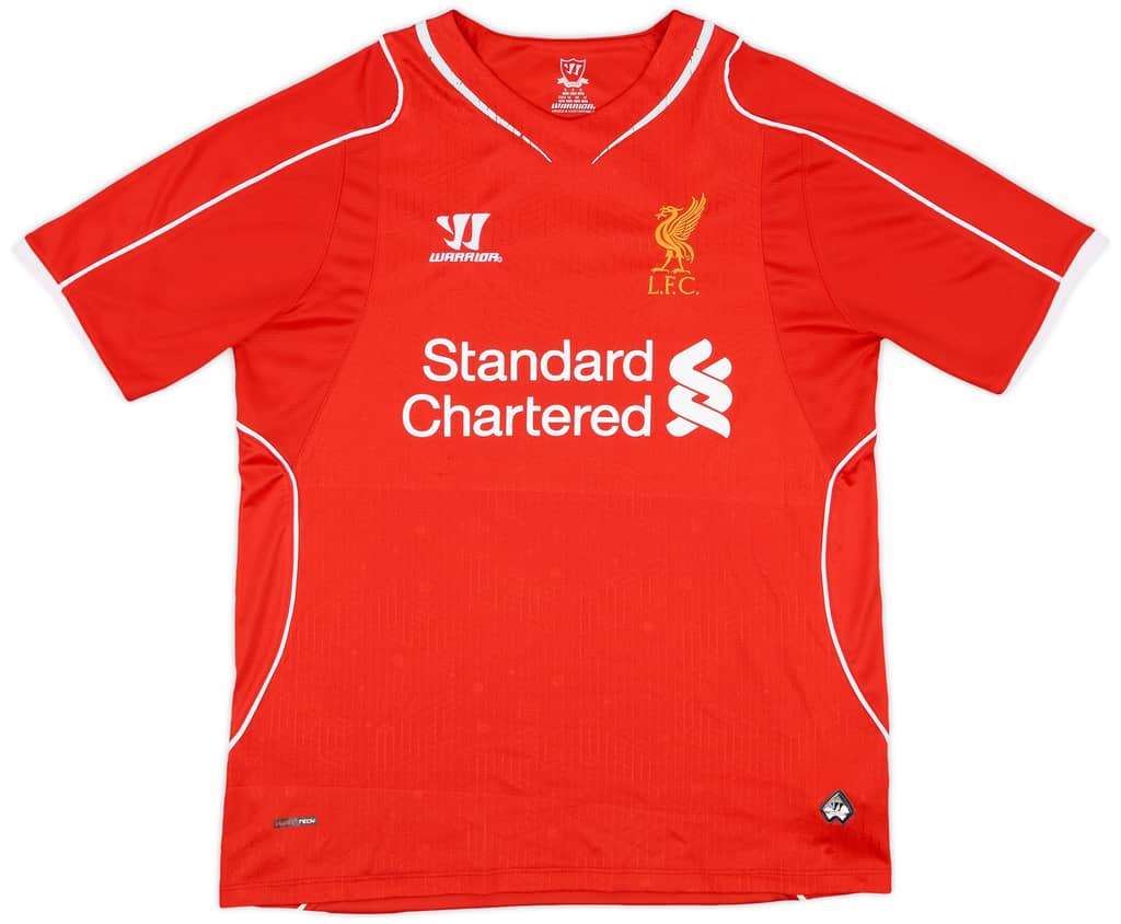 2014-15 Liverpool Home Shirt Gerrard #8 - 6/10 - (S)
