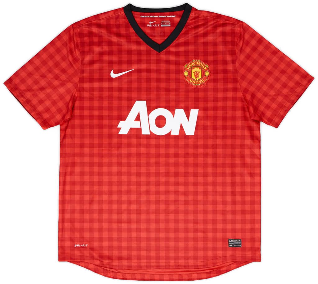 2012-13 Manchester United Home Shirt Rooney #10 - 6/10 - (S)